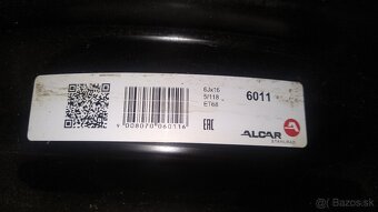 Plechové disky fiat Citroen - 2