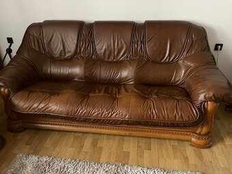 Kožená sedacia súprava - 2