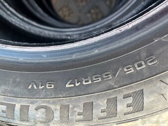 Letne pneumatiky Goodyear efficient grip 205/55 r17 - 2