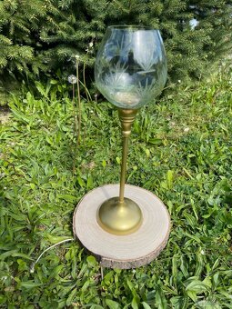 Sklené svietniky - 2