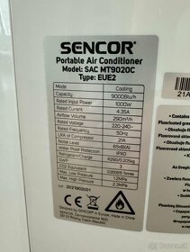 SENCOR klimatizácia SAC MT9020C 9 000 BTU, 91 m3 - 2