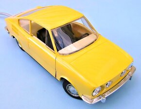 ŠKODA 110R - žlutá ,ITES,stará československá hračka - 2