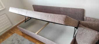 váľanda 85 x 200 cm, výška 50 cm, vyklápacia s bočnicou - 2