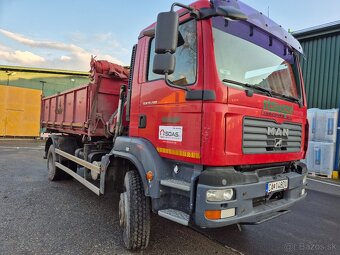 MAN TGM 4x4 sklapač s Hydraulickou rukou FASSI - 2