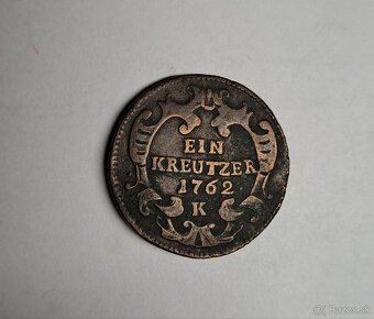 Ein kreuzer 1762 Mária Terézia - 2