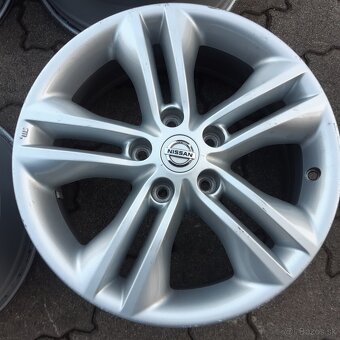 Predam hlinikove disky na Nissan Quashqai 17 zoll - 2