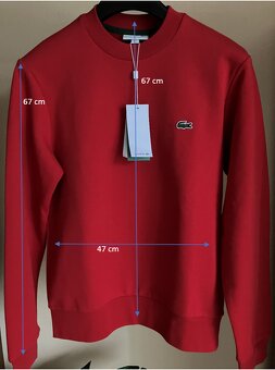 Pulóver Lacoste, S, red - 2