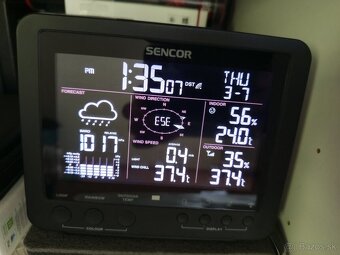 Profesionálna meteorologická stanica Sencor SWS 9700 - 2