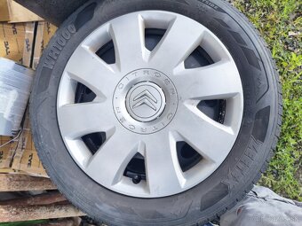 4x Zimné kolesá a pneumatiky (215/55R16) - Značka Citroen - 2
