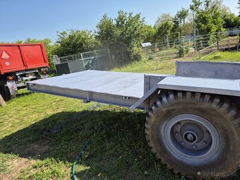 Vlečka za traktor - výklopná - 2