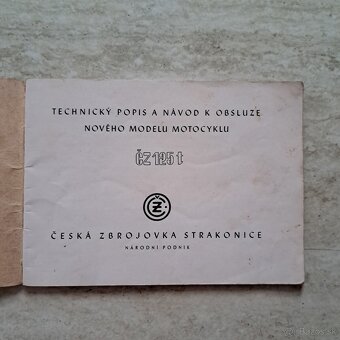 Príručka ČZ 125 T - 2