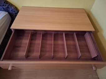 Retro vintage zásuvkova skrinka originalny kusok - 2