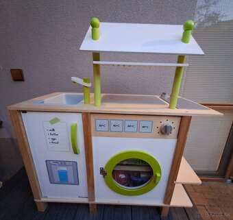 Drevena kuchynka + stolik so stolickou - 2