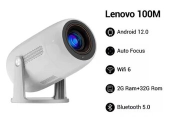 NOVÝ Projektor Lenovo 100M 4K, Android 12, WiFi 6 + Stojan Z - 2