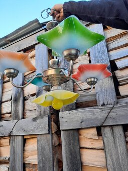 Predám farebný luster svietidlo - 2