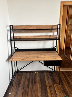 Predám drevený pracovný stôl - 2