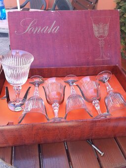 Predám krystálové poháre Sonata - 2