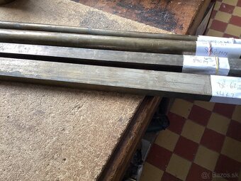 Mosadz - guľatina,štvorec,obdĺžnik - 2