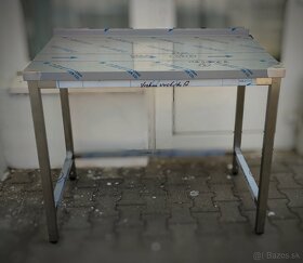 Pracovný stôl, nerezový gastro stôl - 2
