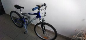 Predám celoodpruzeny horský bicykel olpran 26" kolesá, servi - 2