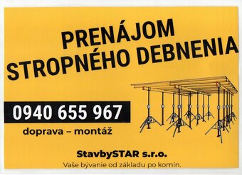 Oceľová šalovacia stojka 300 - 2