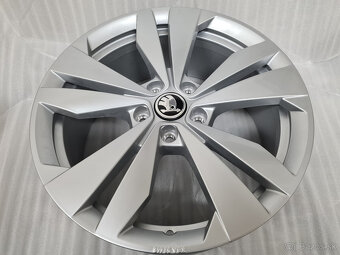 5x112 r18 ET50 elektróny originál VOLKSWAGEN + ŠKODA - 2