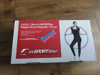 Obruč insportline weight hoop 110cm - 2