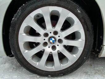 BMW ALU Disky Originál R17 225/45 Zimné Pneu ako Nové - 2