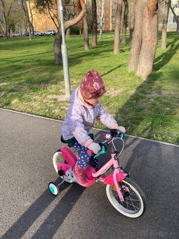 Rezervované - Detsky bicykel BTWIN Unicorn veľkosť 14 - 2