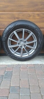 Predám elektróny 17" 5×114,3+letne pneu - 2