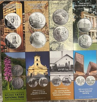 Informačný leták k strieborným zberateľským minciam SK/EN/DE - 2