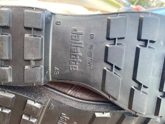 Francúzska kvalitná pracovná kožená obuv,nové velkost43 - 2