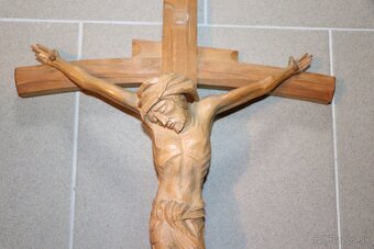 Krucifix  Kříž Kristus soška  domácí oltář   (425B) - 2