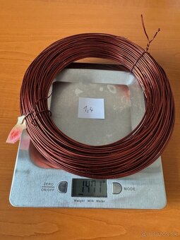 Medený drôt – rôzne priemery (1,00 až 1,8 mm) - 2