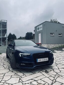 Audi A5 sportback 3.0 TDI quattro sline modra perleť - 2