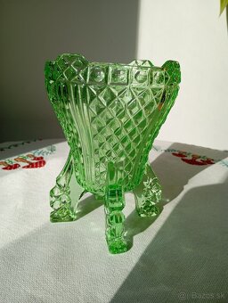 Sklenená retro váza - 2