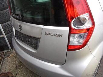 Suzuki splash 1.2i 2009 strieborná metalíza - 2
