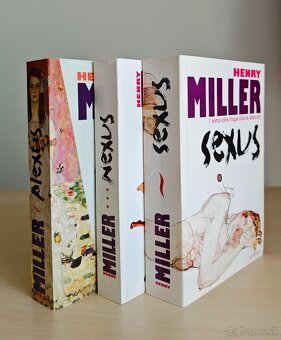 HENRY MILLER:1-3 KOMPLET - SEXUS, PLEXUS, NEXUS - 2