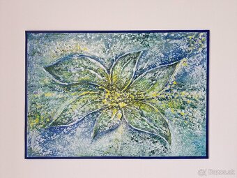 Abstraktný obraz 100x70 cm X - 2