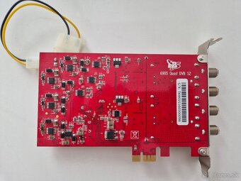 TBS6905 DVB-S2 Quad Tuner PCIe Card SAT karta - 2
