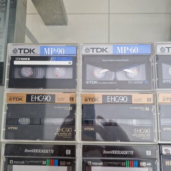 TDK,MAXELL, FUJI, SONY, BASF...8mm videocassette... - 2