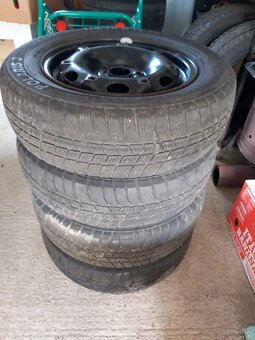 Plechove disky 5x100 r14 skoda volkswagen - 2