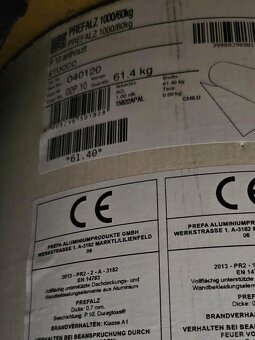 Prefalz Antracit Stucco hlinikovy plech na strechu 0,7mm - 2