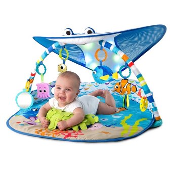 Svetelná a zvuková hrazdička pre babätko - Hľadá sa Nemo - 2