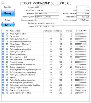 Hard disk, HDD, Seagate BarraCuda 3TB - 2