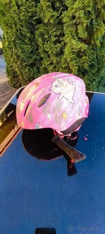 detská helma 46-52cm na lyžovanie, korčulovanie + okuliare - 2