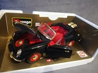 1:18 Porsche 356B Cabriolet 1961 cierna, krabica - 2