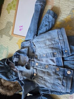 Bundy vetrovky riflovky - 2