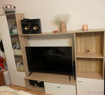 Obyvacia stena/zostava biela - 2