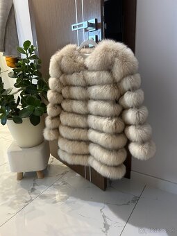 Bežovy pravy kozuch xs/s 4v1 - 2